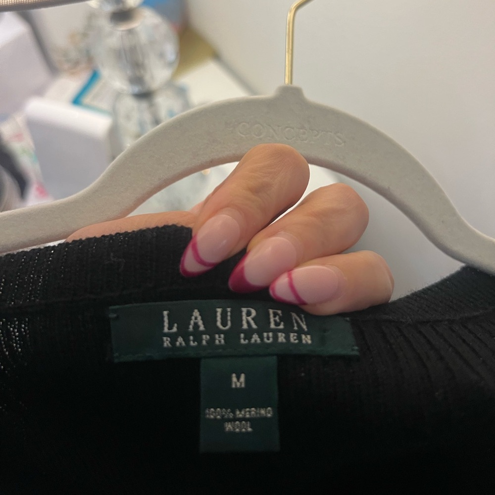 Ralph Lauren Black Sweater Dress - Picture 6 of 6